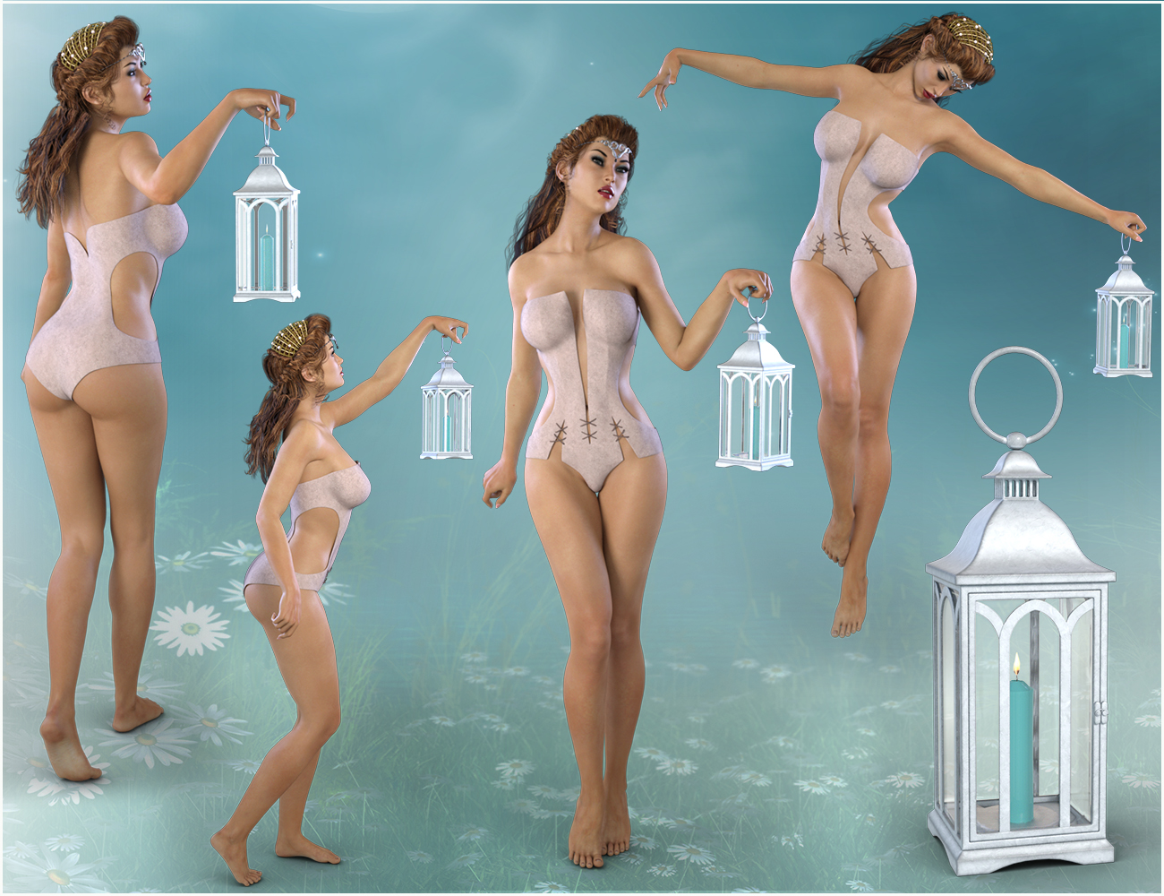 Z Whimsical - Props & Poses by: Zeddicuss, 3D Models by Daz 3D