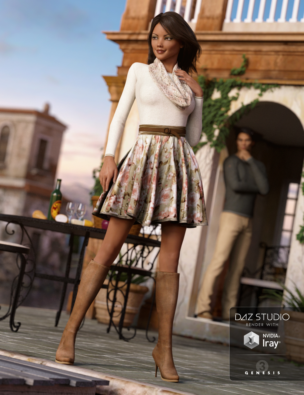 First Date Outfit for Genesis 3 Female(s)