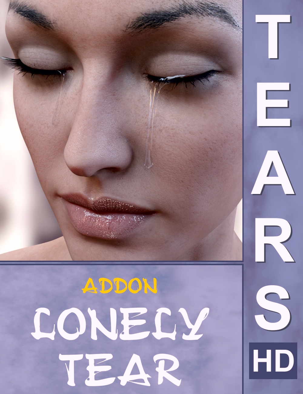 Tears HD Addon Lonely Tear by: AlFan, 3D Models by Daz 3D