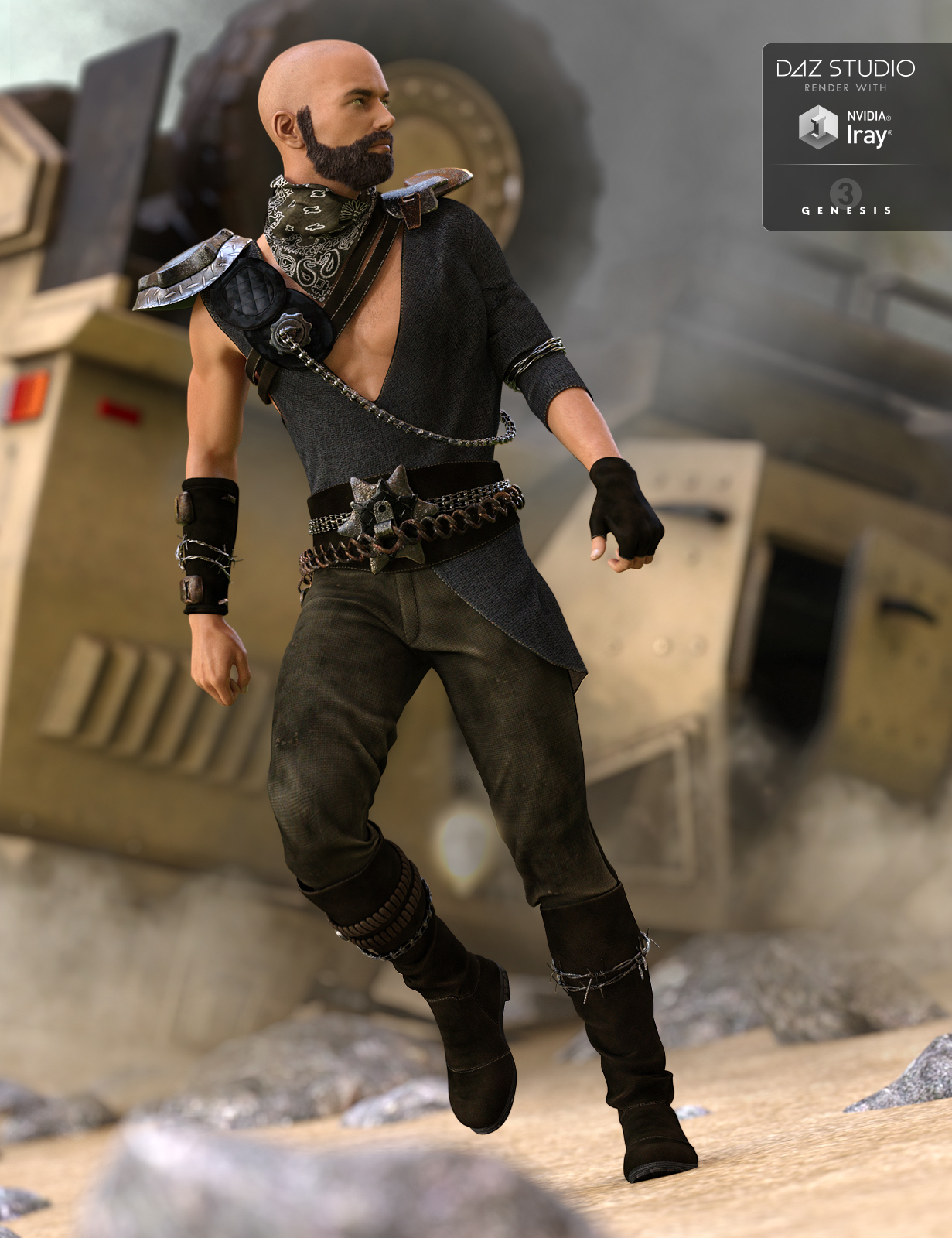 Eternal Desert Warrior Male Textures Eternal Desert Warrior Male Textures by: Anna Benjamin, 3D Models by Daz 3D