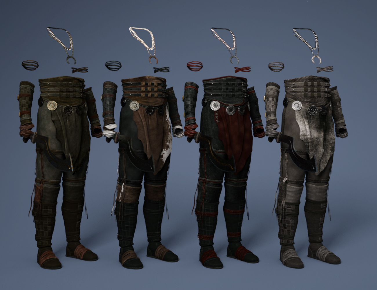 Island Warrior Outfit Textures Island Warrior Outfit Textures by: Anna Benjamin, 3D Models by Daz 3D