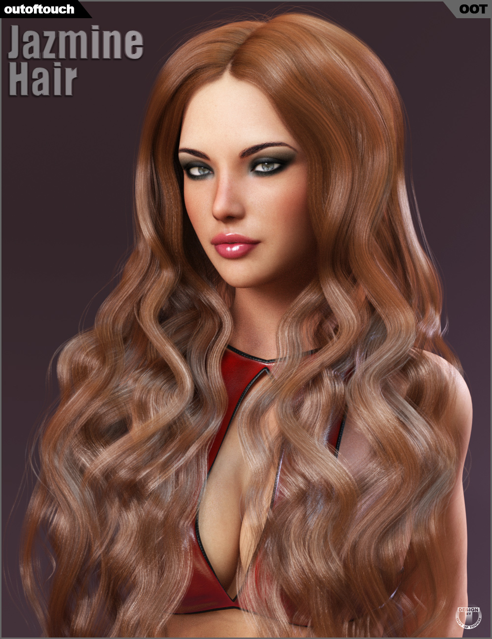 Jazmine Hair Jazmine Hair by: outoftouch, 3D Models by Daz 3D