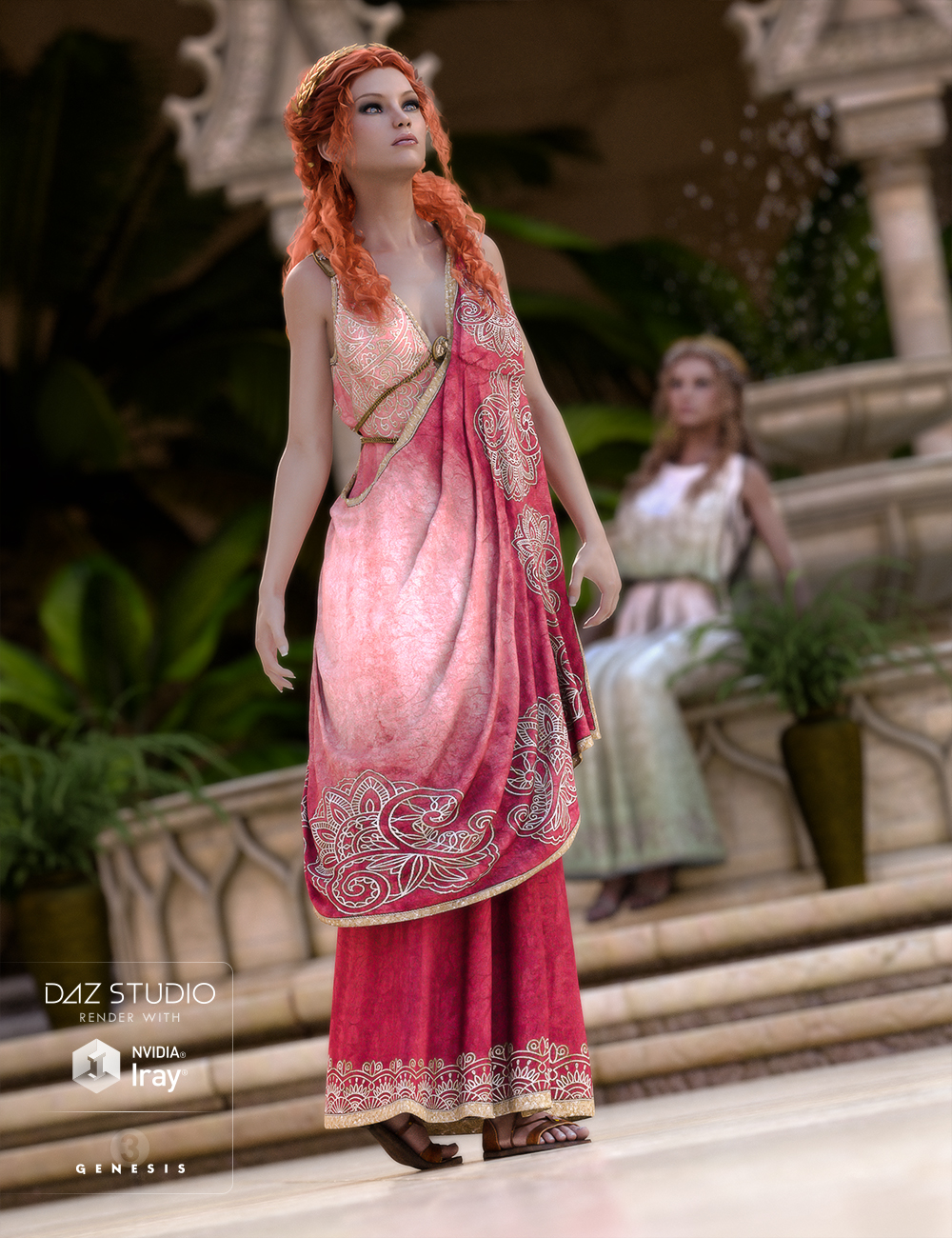 Goddess for Hellenic by: Sarsa, 3D Models by Daz 3D
