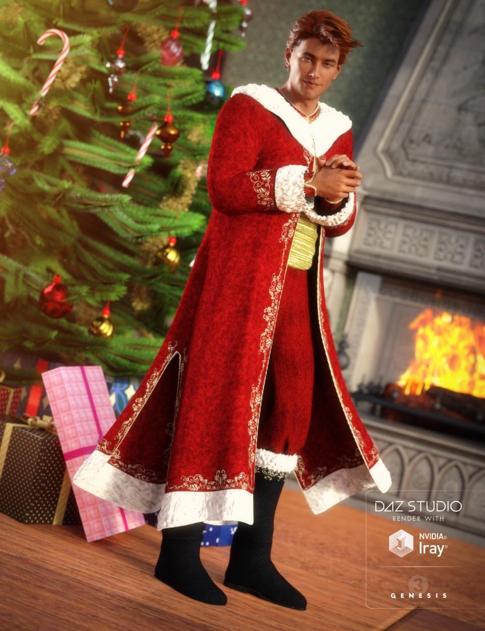 Victorian Santa for Genesis 3 Male(s) Victorian Santa for Genesis 3 Male(s) by: Mada, 3D Models by Daz 3D