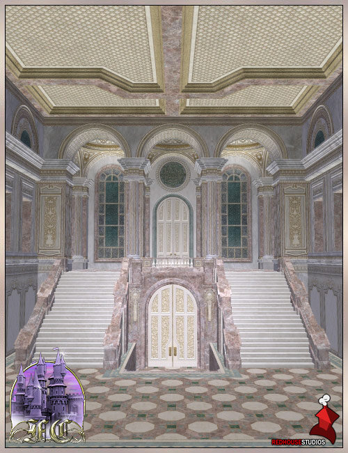 Fairytale Collection - Palace Entrance by: , 3D Models by Daz 3D