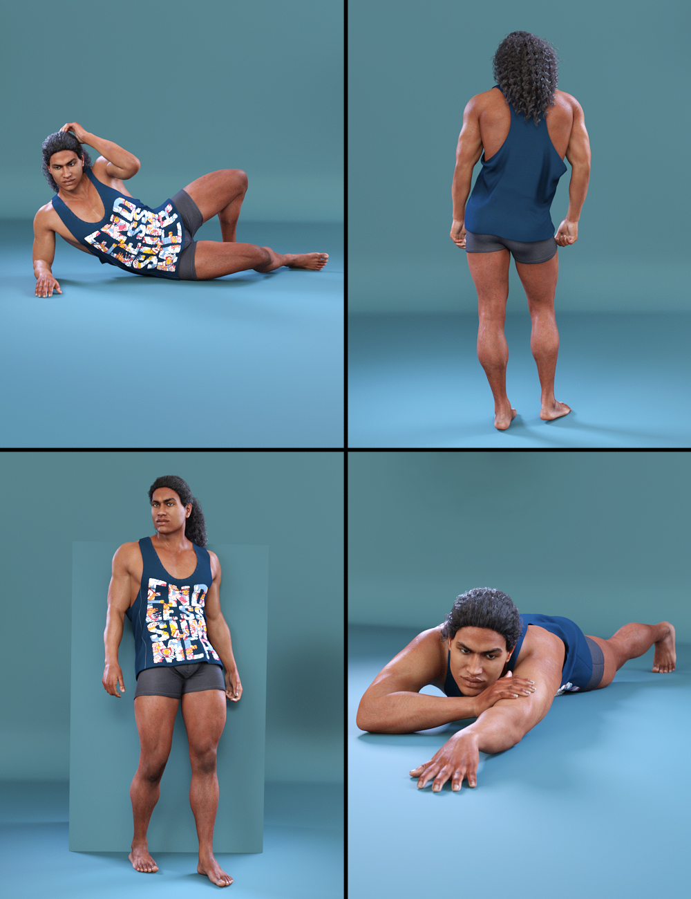 i13 Kimo 7 Pose Collection i13 Kimo 7 Pose Collection by: ironman13, 3D Models by Daz 3D