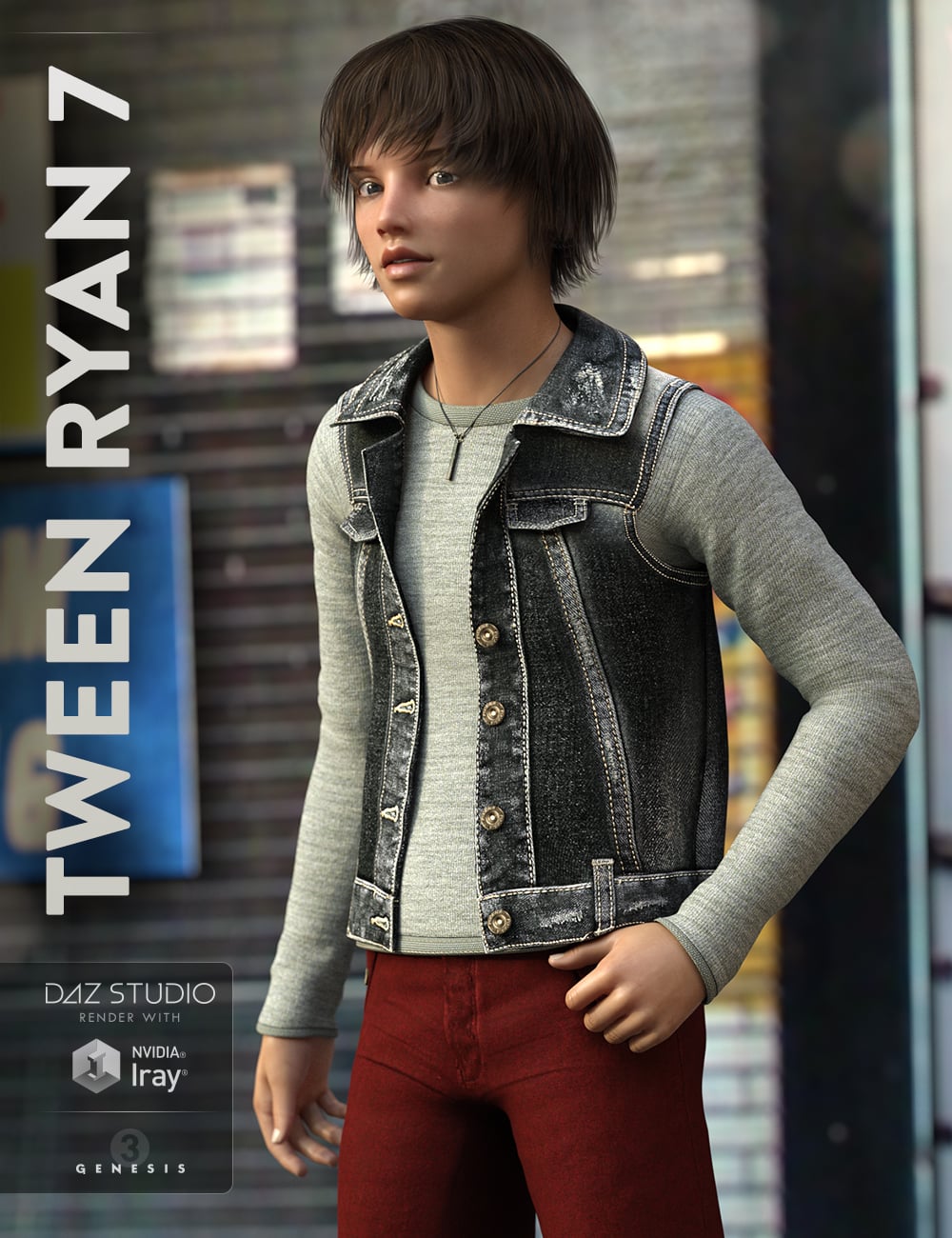 Tween Ryan 7 Pro Bundle | Daz 3D