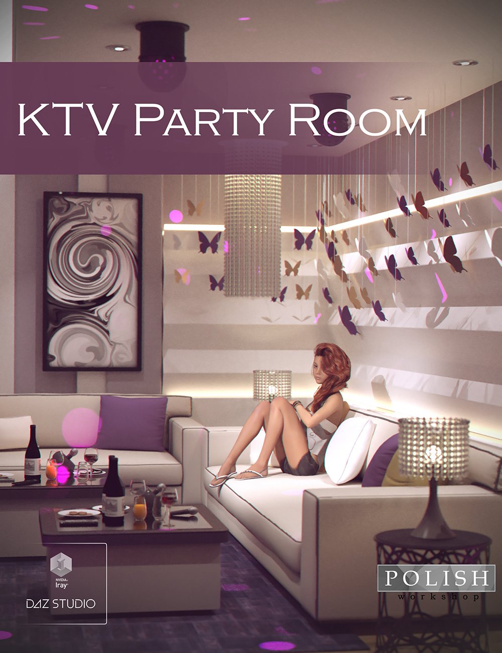 KTV Party Room by: Polish, 3D Models by Daz 3D