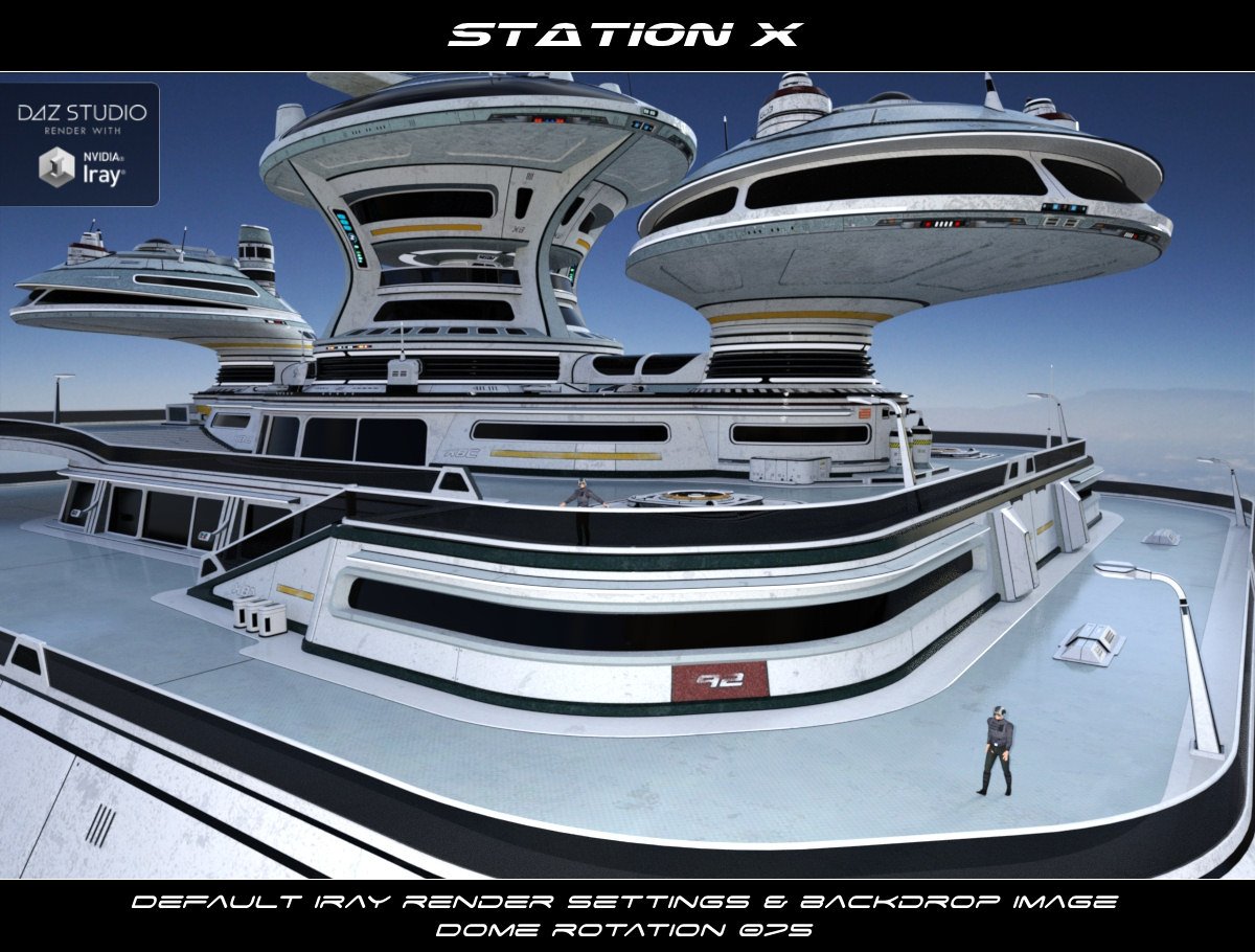 Station X Station X by: Kibarreto, 3D Models by Daz 3D