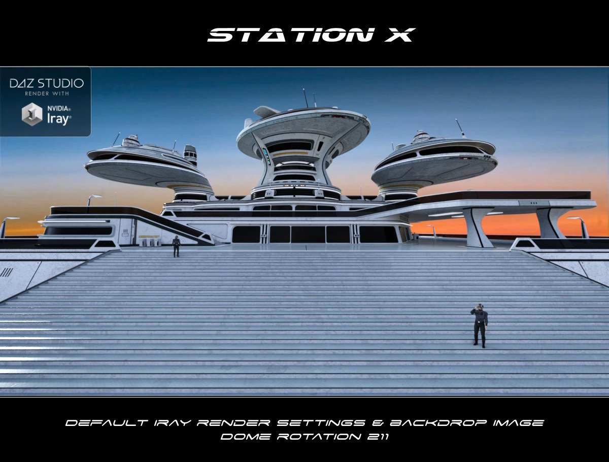 Station X Station X by: Kibarreto, 3D Models by Daz 3D