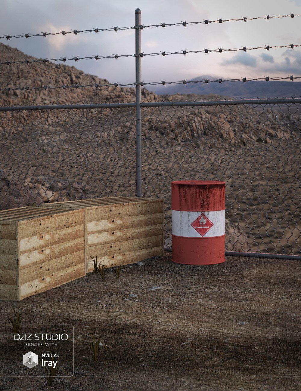 Restricted Zone Restricted Zone by: , 3D Models by Daz 3D