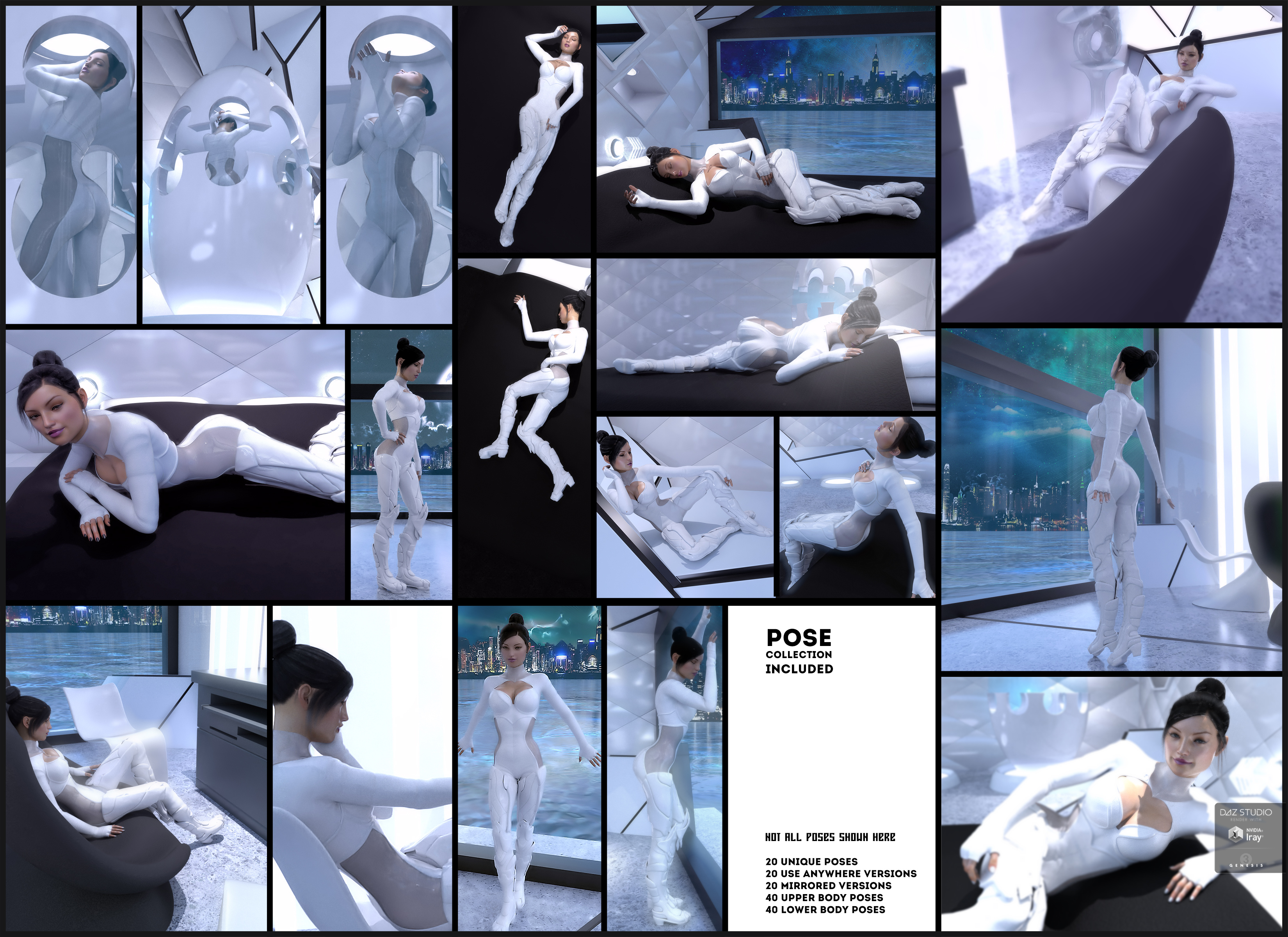 i13 Future VISIONS Environment and Poses by: ironman13, 3D Models by Daz 3D