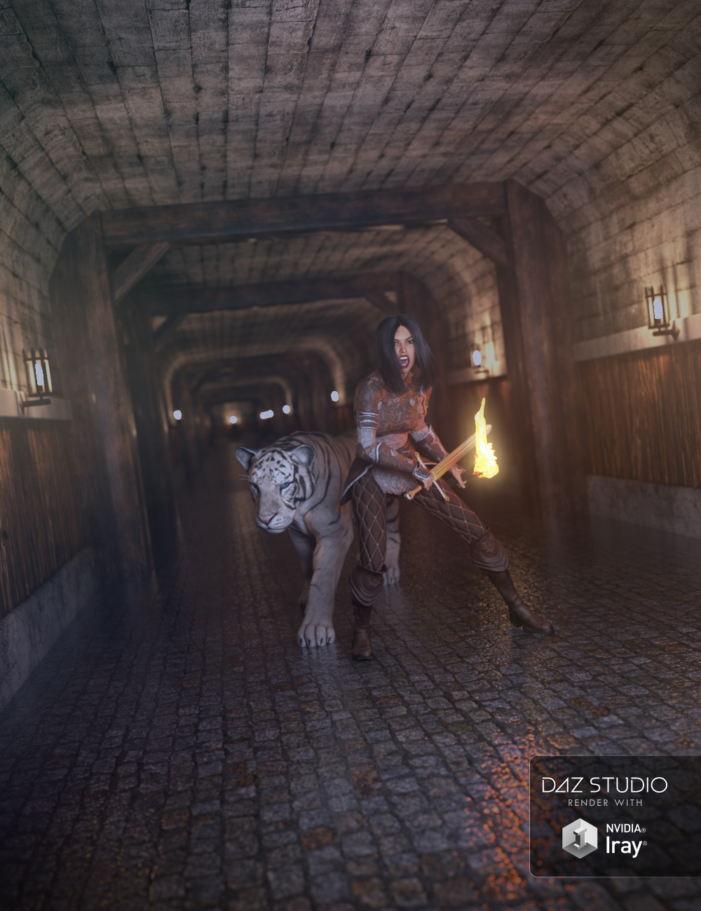 Fantasy Tunnel by: , 3D Models by Daz 3D