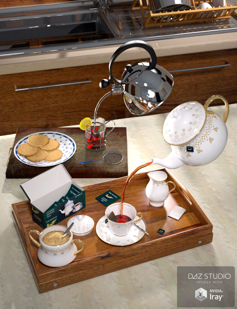 Everyday Tea by: maclean, 3D Models by Daz 3D