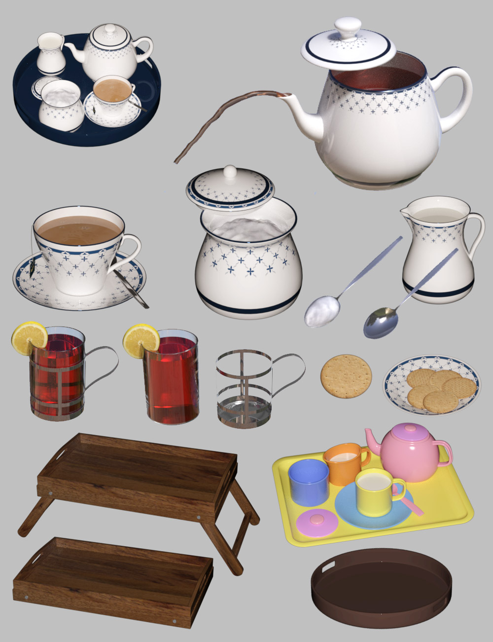 Everyday Tea by: maclean, 3D Models by Daz 3D
