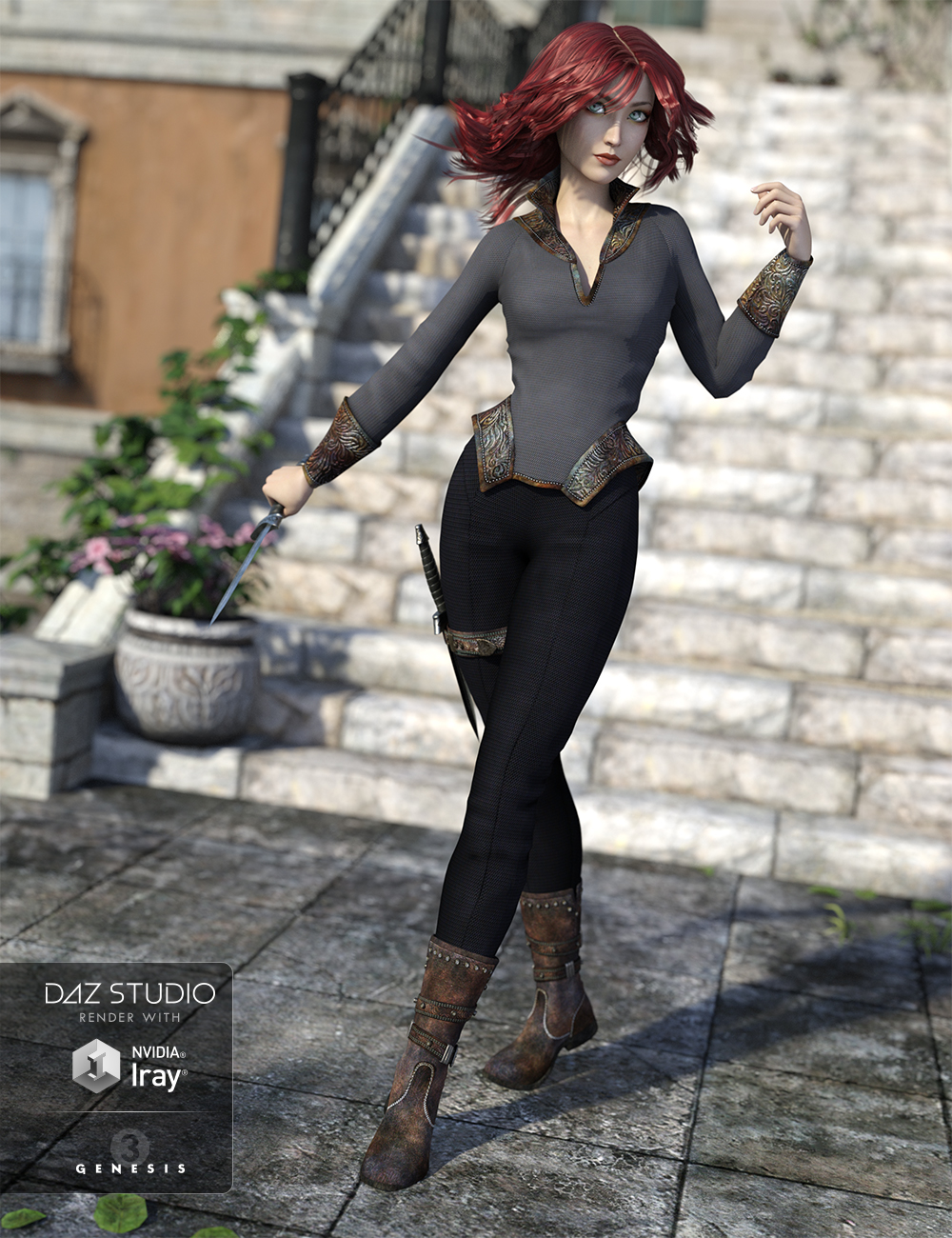Umbris Outfit Textures by: Sarsa, 3D Models by Daz 3D