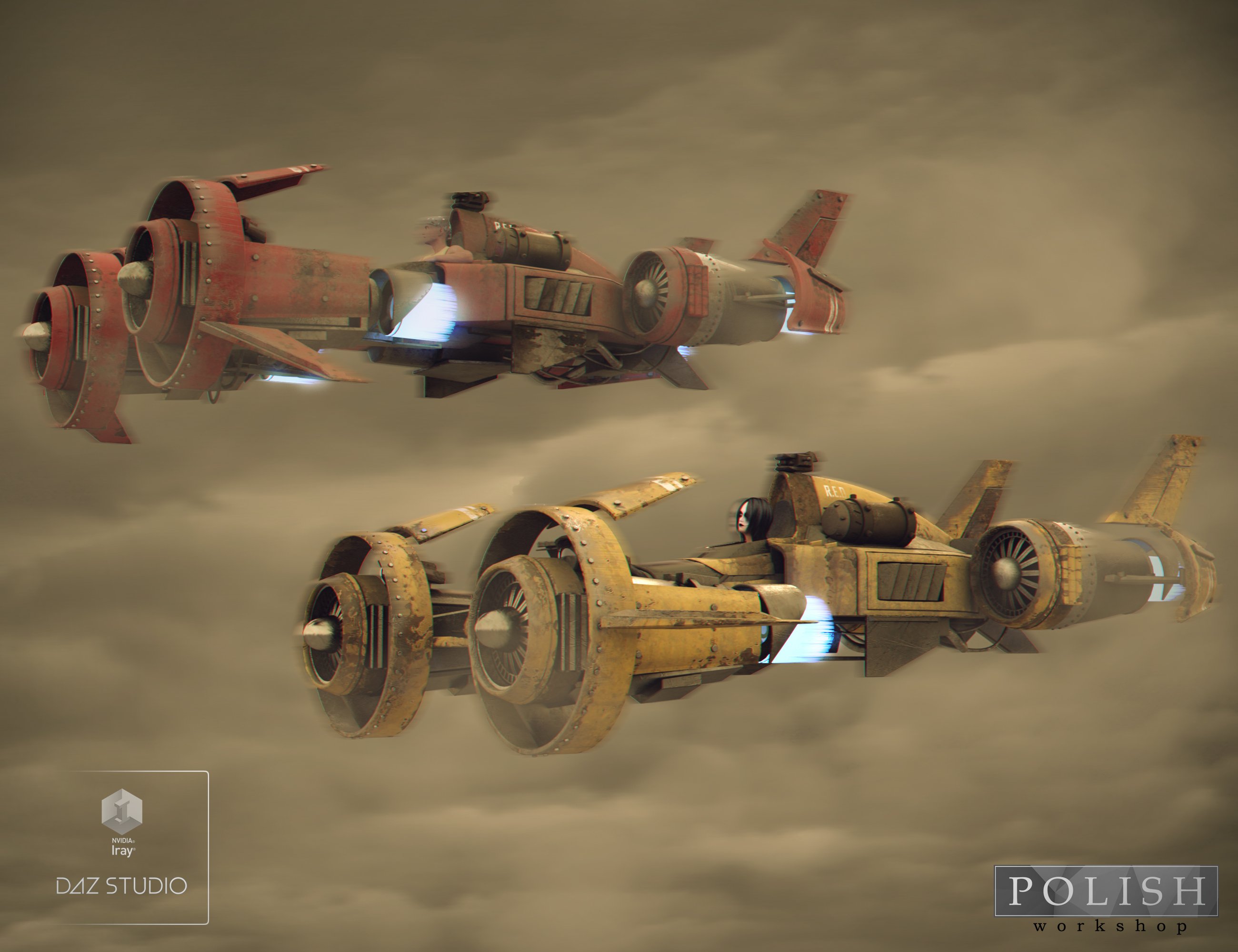 R.E.D Skyracer R.E.D Skyracer by: Polish, 3D Models by Daz 3D