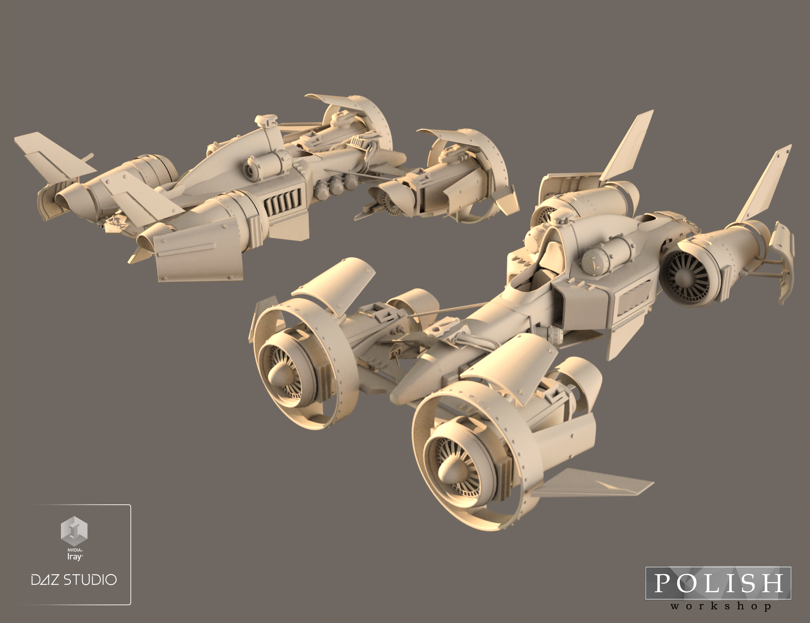 R.E.D Skyracer by: Polish, 3D Models by Daz 3D