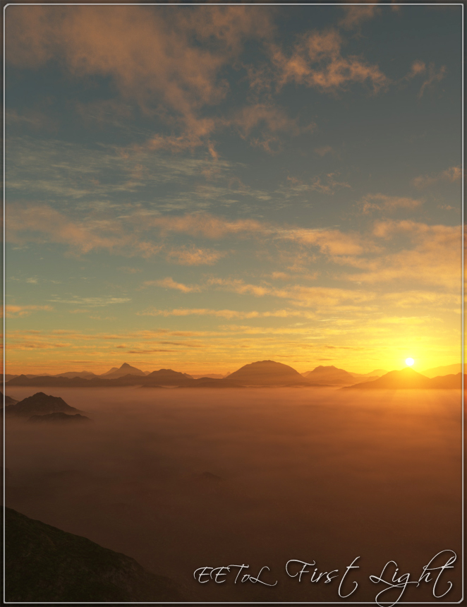 First Light Skydome and HDRI by: Flipmode, 3D Models by Daz 3D
