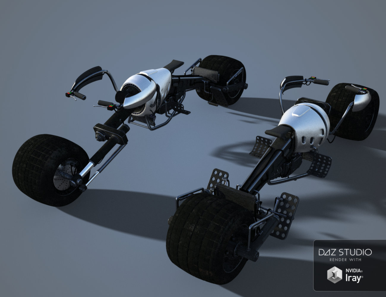 Super Bike by: Mely3D, 3D Models by Daz 3D