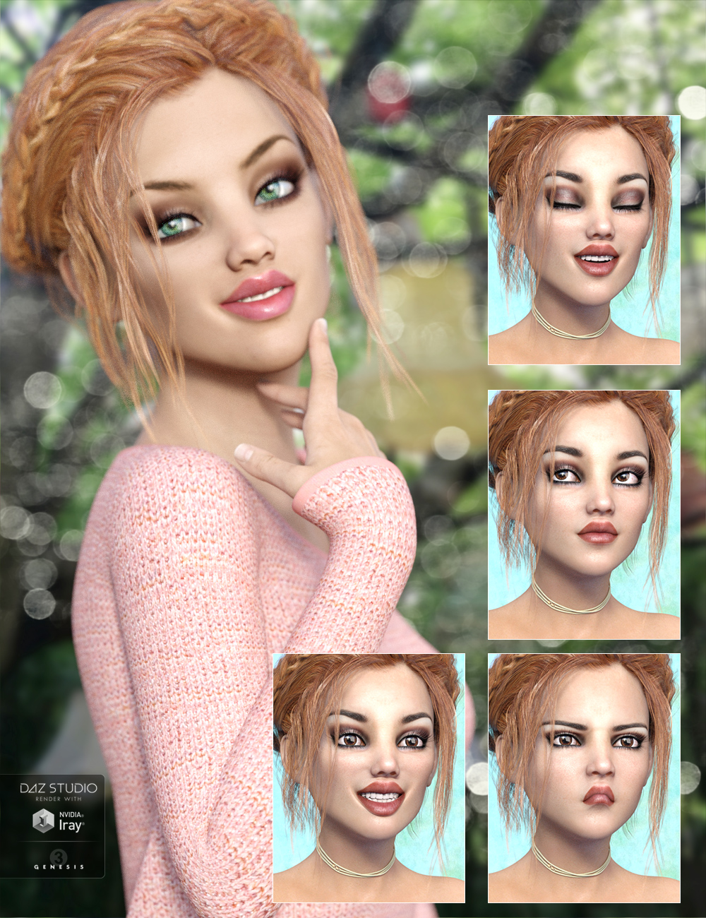 Whispers Expressions for Izabella and Genesis 3 Female(s) Whispers Expressions for Izabella and Genesis 3 Female(s) by: Diane, 3D Models by Daz 3D