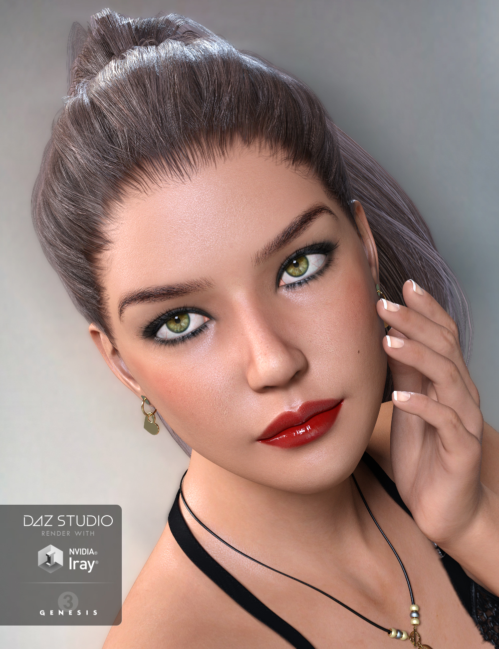 GDN Erika for Genesis 3 Female by: Valery3D, 3D Models by Daz 3D