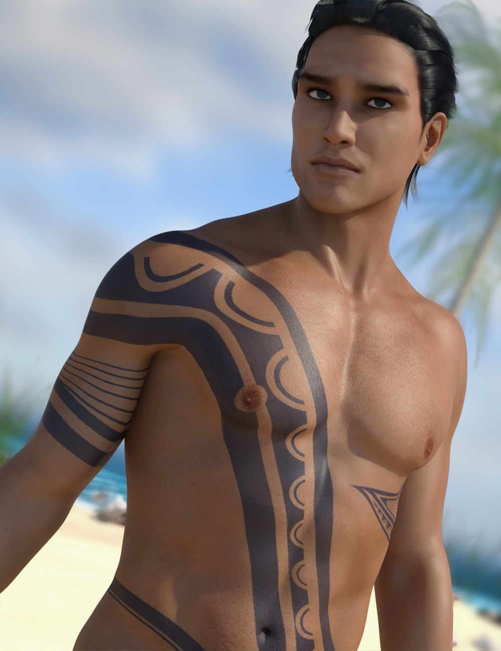 Hinkyhunks Keanu for Kimo 7 by: SR3, 3D Models by Daz 3D