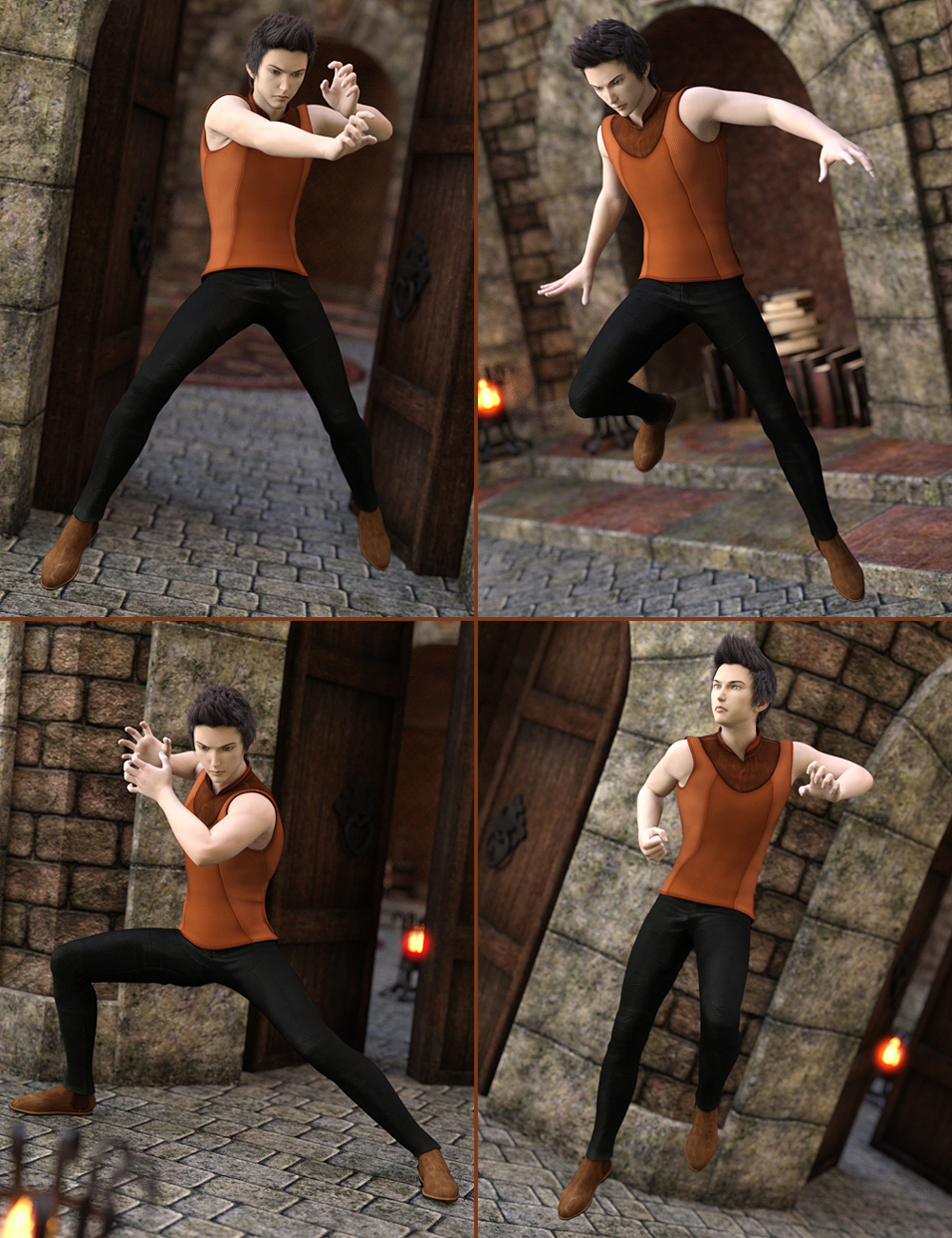 Magical Guy Poses for Kenji 7 Magical Guy Poses for Kenji 7 by: Val3dart, 3D Models by Daz 3D
