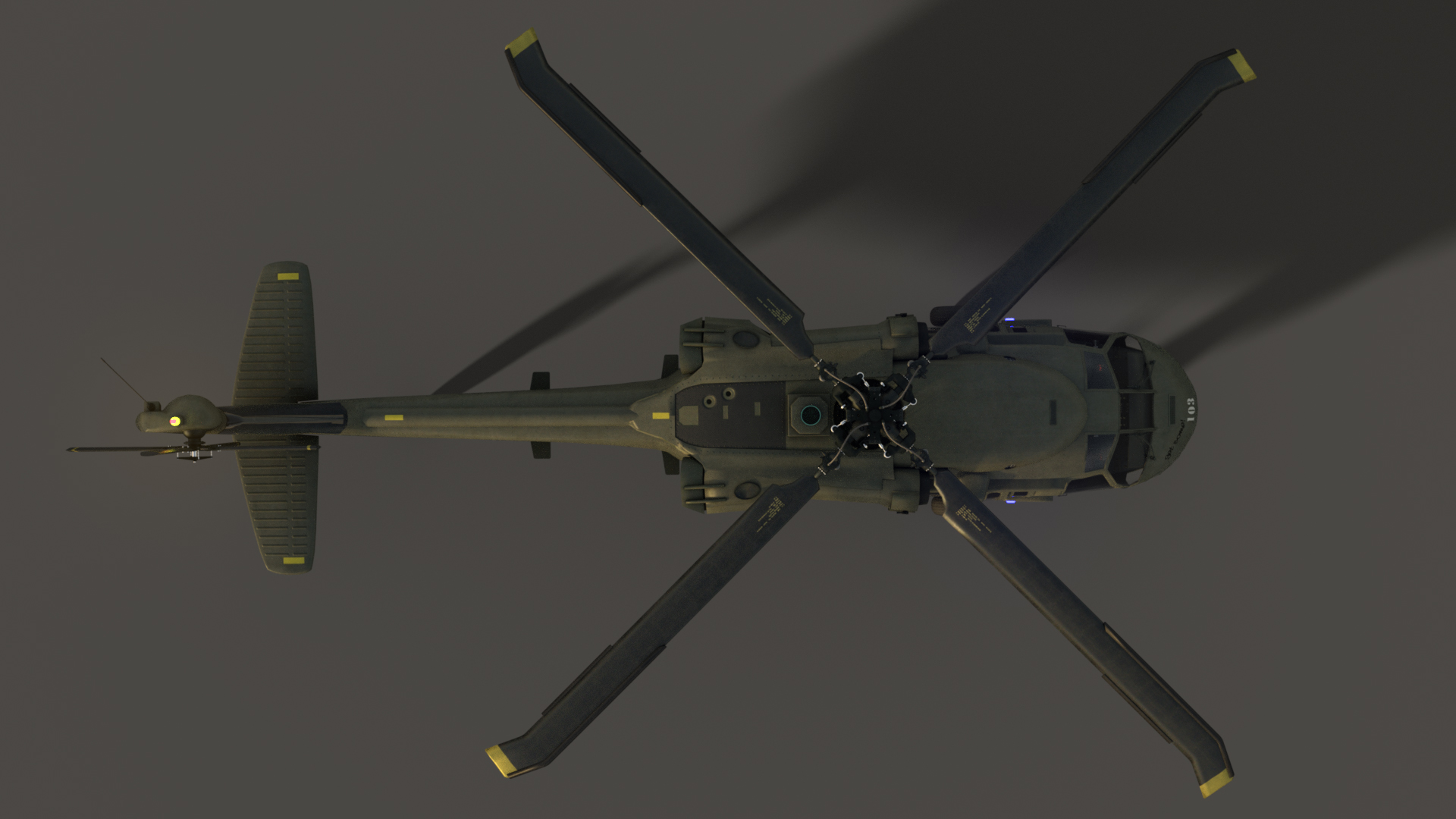 DarkHawk Helicopter by: DarkEdgeDesign, 3D Models by Daz 3D