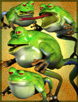 Toonimal Frog by: , 3D Models by Daz 3D