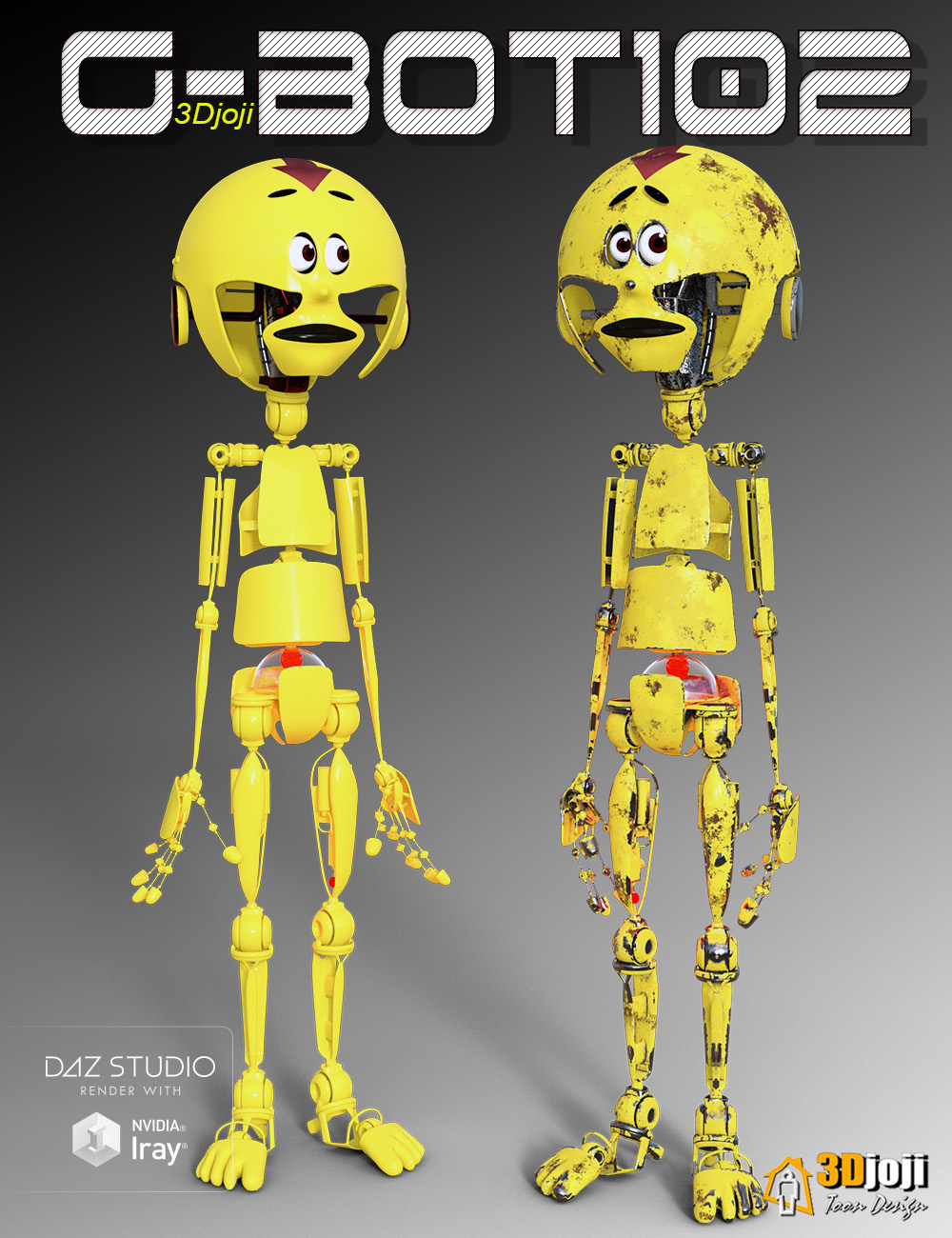 G-BOT102 G-BOT102 by: 3djoji, 3D Models by Daz 3D