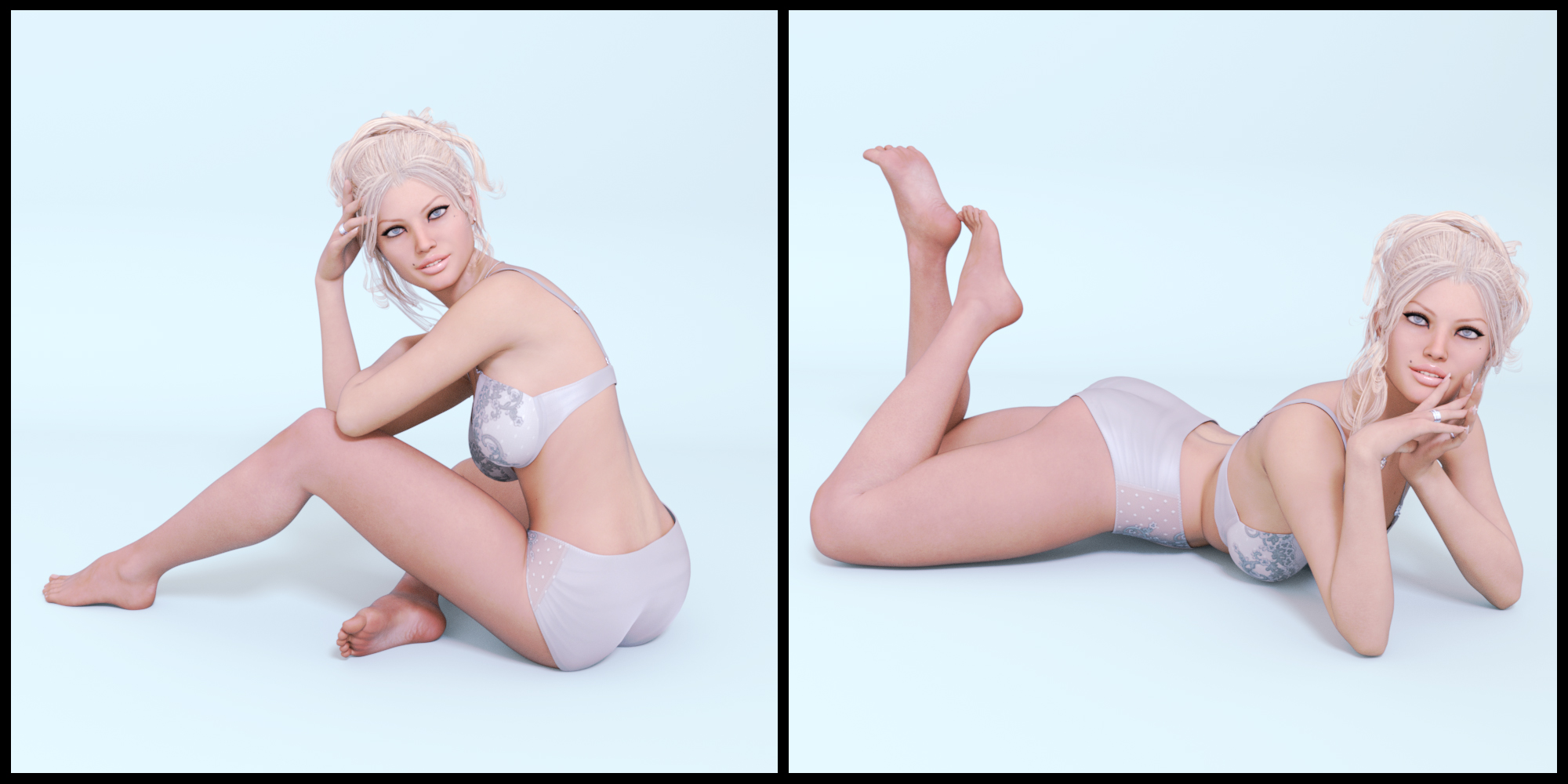 Pristine for Genesis 3 Female(s) by: lunchlady, 3D Models by Daz 3D