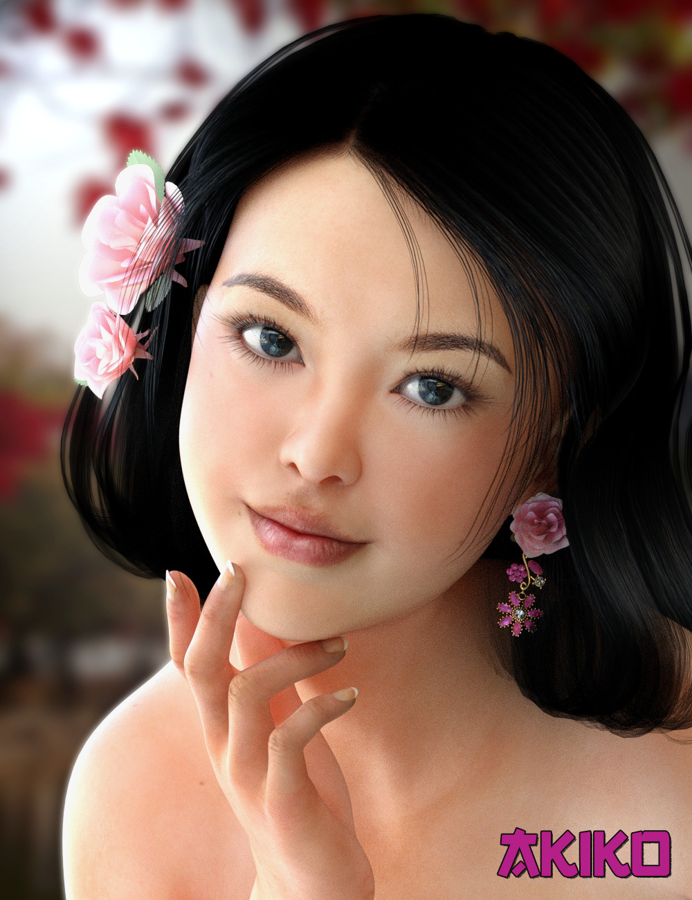 Akiko for Mei Lin 7 by: Virtual_World, 3D Models by Daz 3D