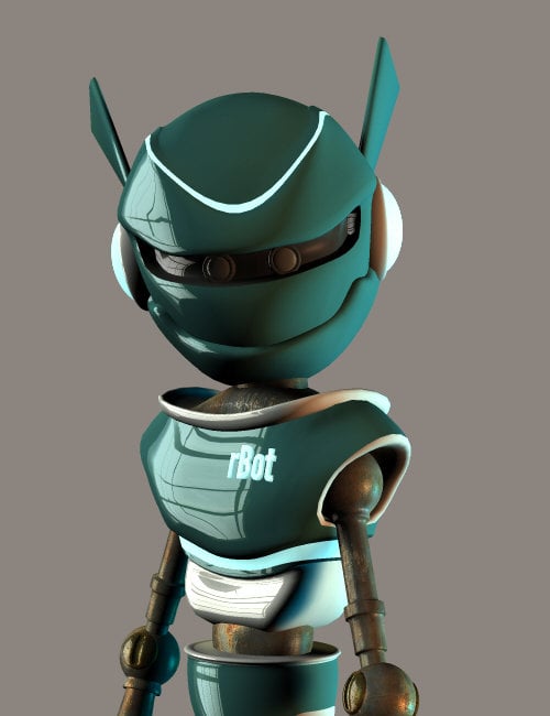 rBot by: , 3D Models by Daz 3D