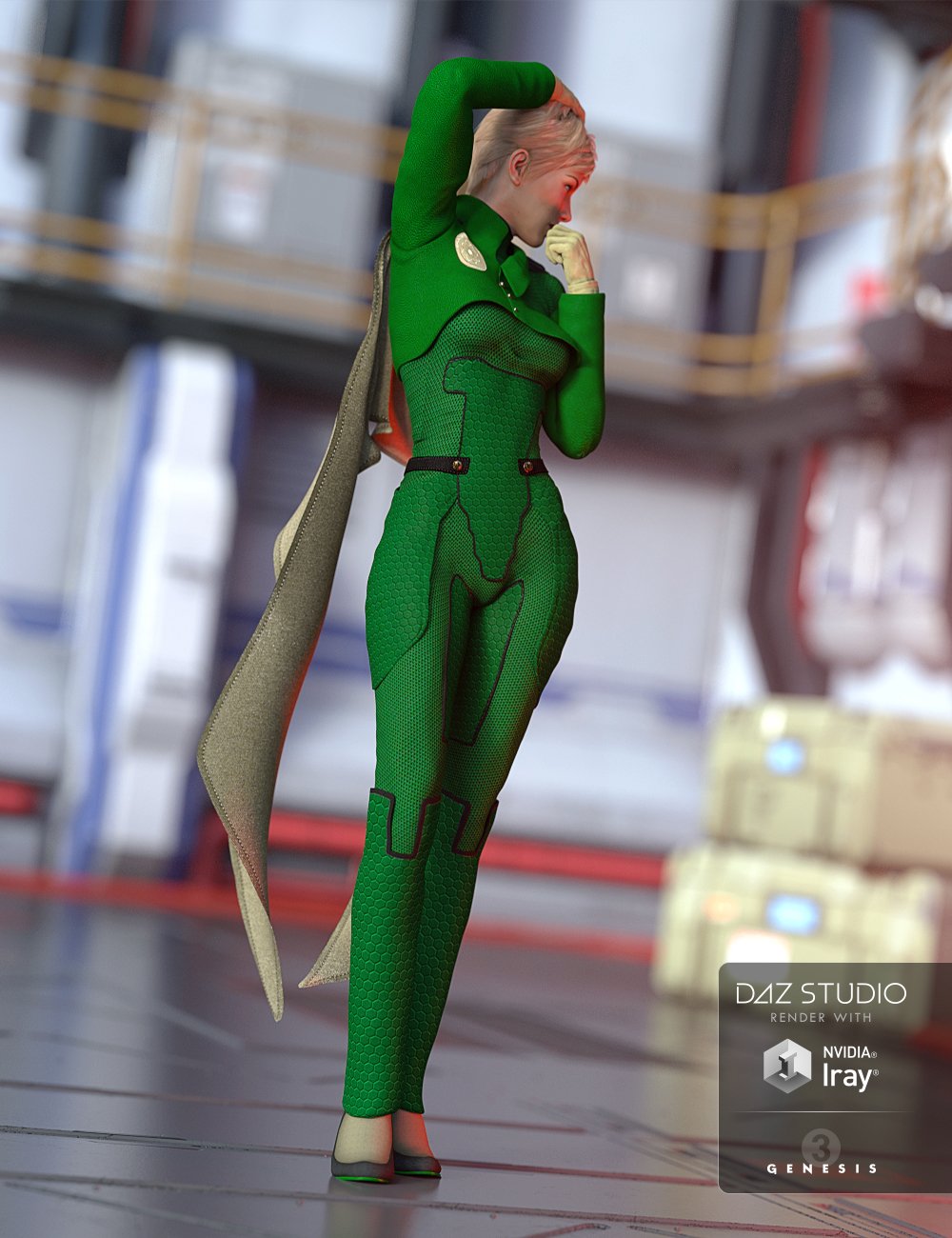 Lieutenant Synergy Outfit Textures Lieutenant Synergy Outfit Textures by: Sarsa, 3D Models by Daz 3D