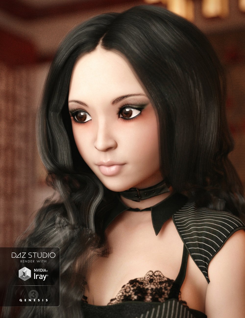 Nola for Aiko 7 by: , 3D Models by Daz 3D