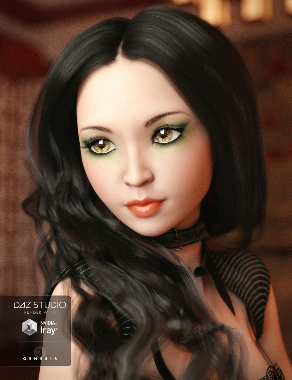 Nola for Aiko 7 by: , 3D Models by Daz 3D