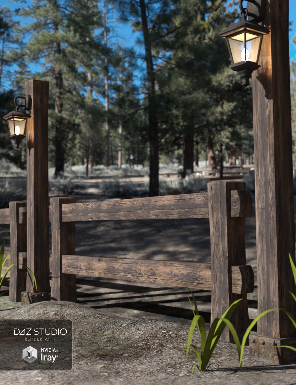 Ranch Environment Prop Set Ranch Environment Prop Set by: , 3D Models by Daz 3D