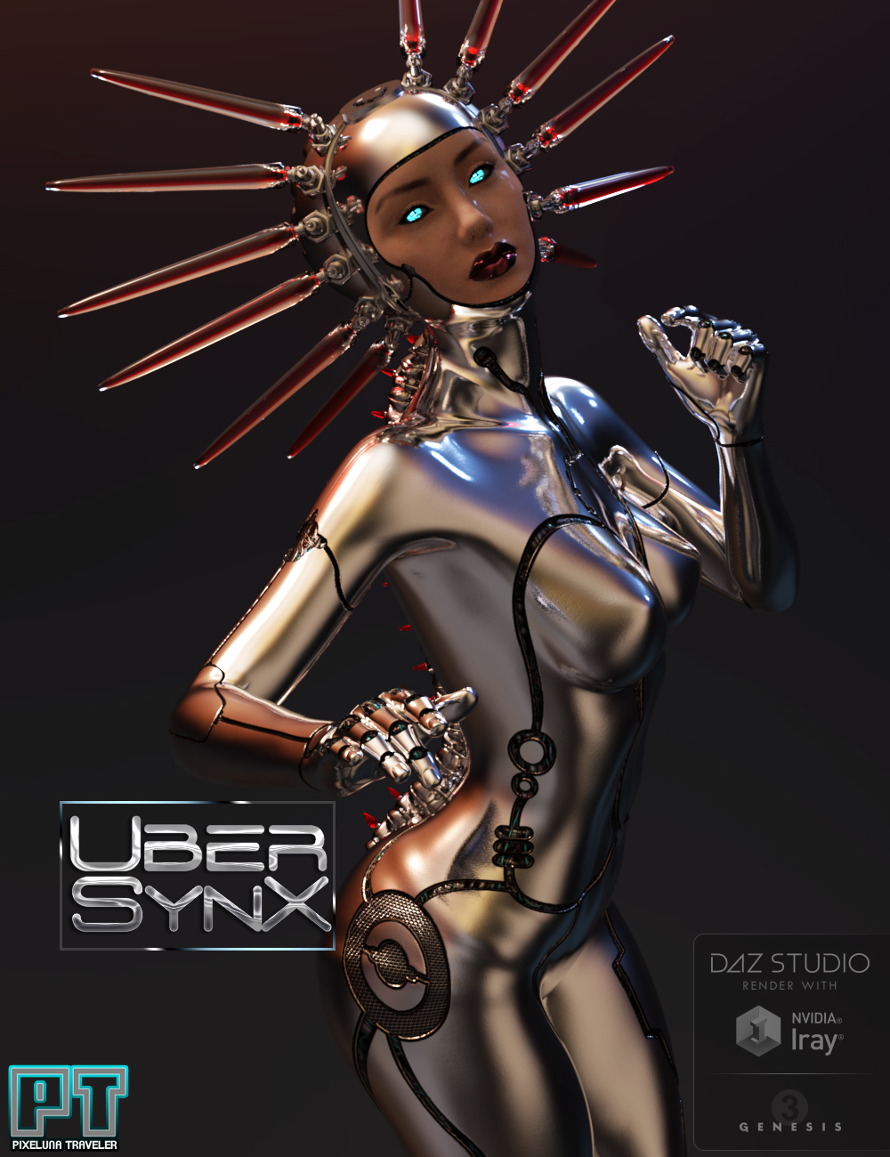 UberSynx Expansion for Pix Synx by: PixelunaTraveler, 3D Models by Daz 3D