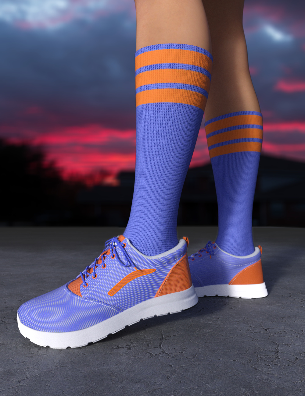 TreadZ Athletic Collection TreadZ Athletic Collection by: the3dwizard, 3D Models by Daz 3D