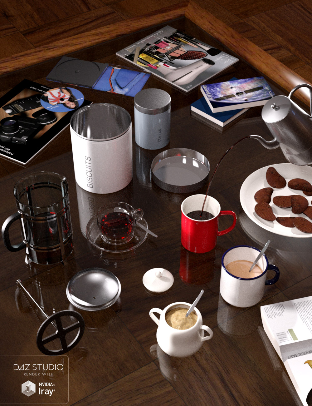 Everyday Coffee Everyday Coffee by: maclean, 3D Models by Daz 3D