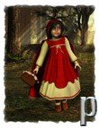 Red Riding Hood for Maddie by: Frances Coffill, 3D Models by Daz 3D