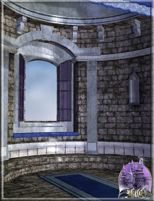 Fairytale Collection - Tower Interior by: , 3D Models by Daz 3D
