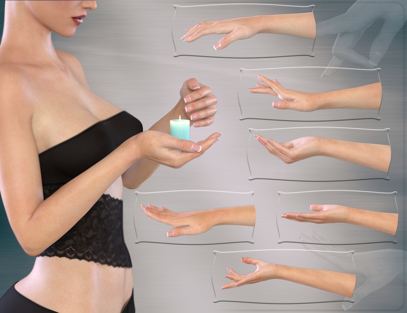 Z Intricate Hands for Genesis 3 Female(s) Z Intricate Hands for Genesis 3 Female(s) by: Zeddicuss, 3D Models by Daz 3D