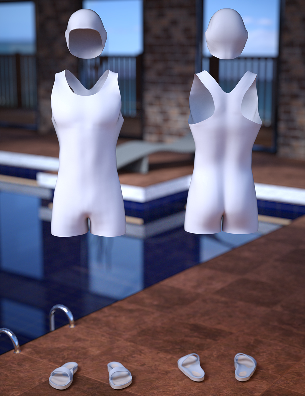 Male Swimsuit for Genesis 3 Male(s) by: Nathy Design, 3D Models by Daz 3D