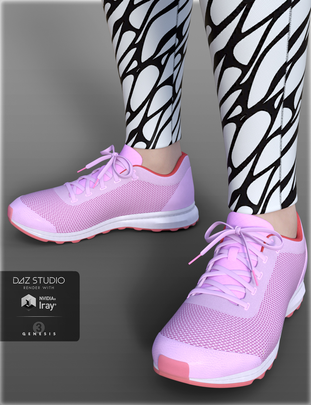 H&C Tight Sportswear Set for Genesis 3 Female(s) by: IH Kang, 3D Models by Daz 3D