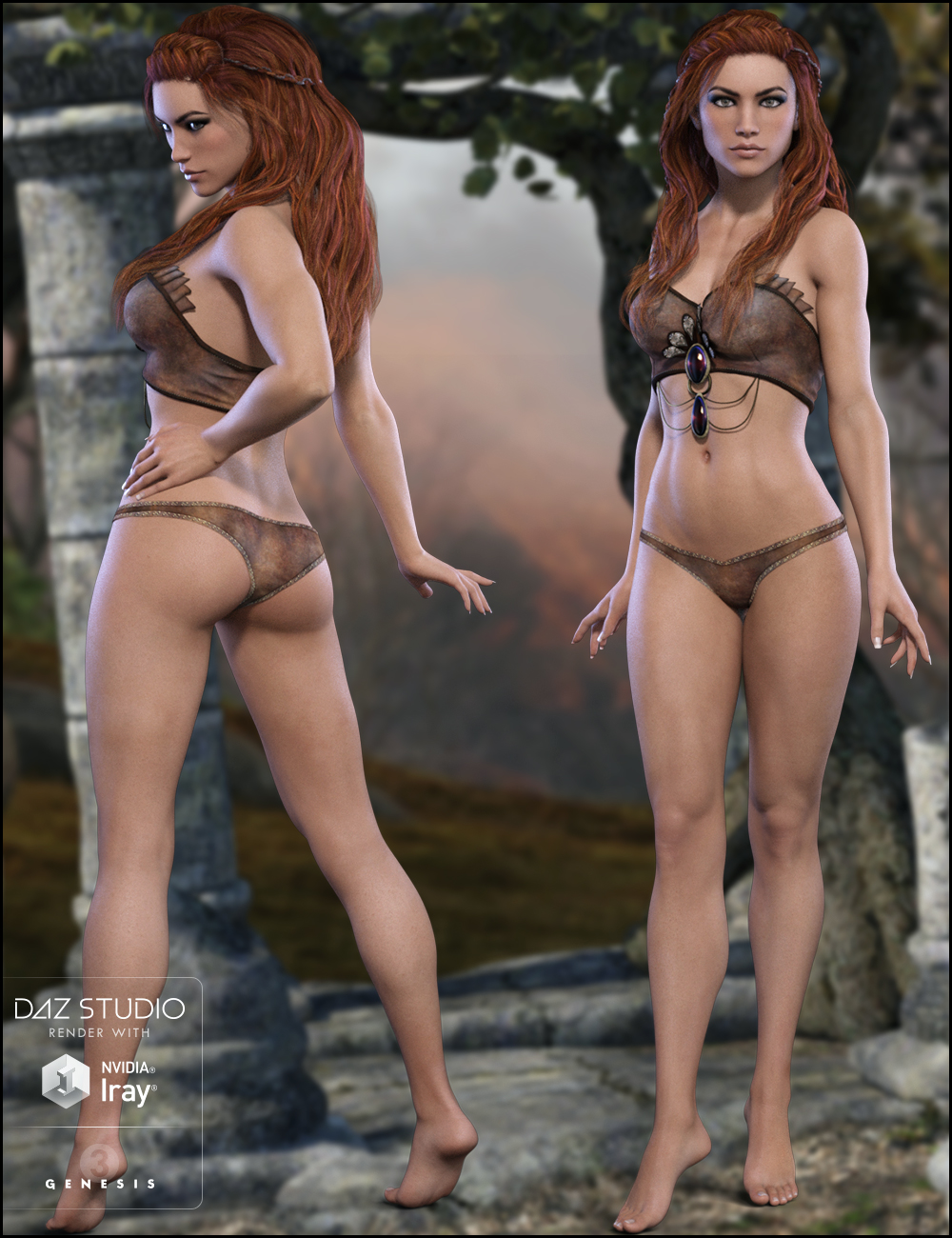 Varna for Rune 7 by: Jessaii, 3D Models by Daz 3D