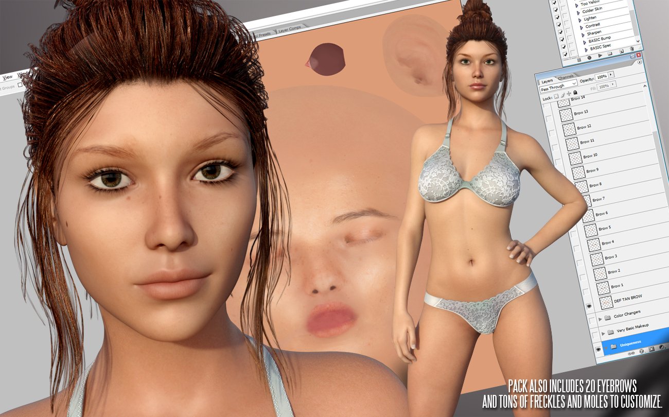 Build-A-Babe Skin Texture Merchant Resource Build-A-Babe Skin Texture Merchant Resource by: SR3, 3D Models by Daz 3D