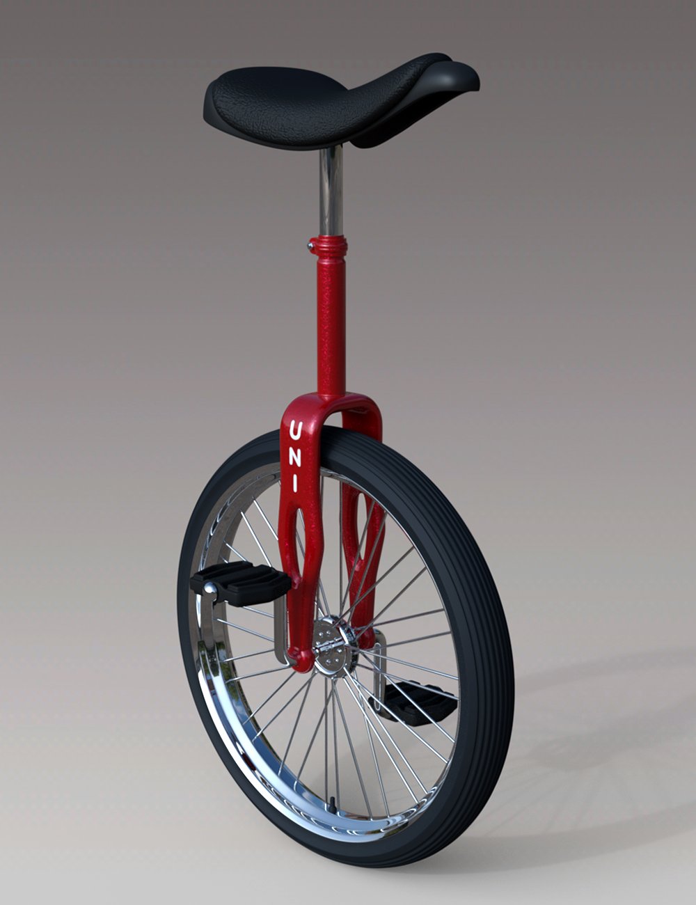Unicycle Daz 3D