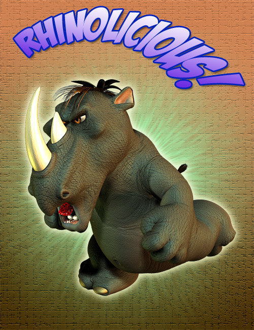 Zoo: Rhinolicious by: Gareee, 3D Models by Daz 3D